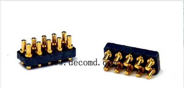 供应1128 双排圆针排针 双面SMT 间距: 2.0mm 胶体高: 1.50mm 引脚数量: 10Pin