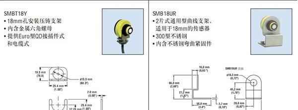 美国邦纳T186UE超声波传感器T186UEQ