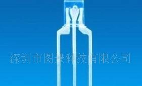 供应2X3X4方形黄蓝双色/共阴/雾状LED灯