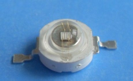 3W紫光紫外线灯珠 旭明紫光大功率LED灯珠 紫光夜钓 紫光美甲