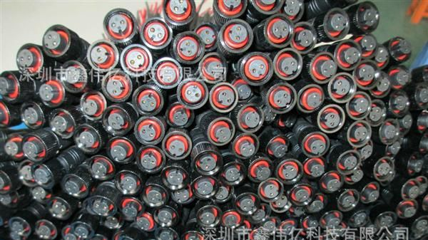 【深圳电缆】2P <font color=red>LED</font>灯具 灯条 安防 汽车公母航空