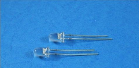 供应5mm透明绿光LED，绿色LED发光二极管，高亮度，交期快捷