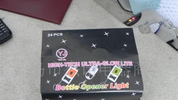 JS-6586led开瓶灯 LED灯 开瓶器电筒 照明钥匙灯 广告灯LED照明灯