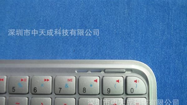 iPhone迷你蓝牙键盘，超薄内置<font color=red>锂电池</font>键盘