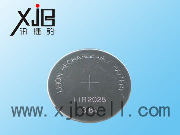 供应LIR2025焊脚充电电池 3.6V锂离子电池