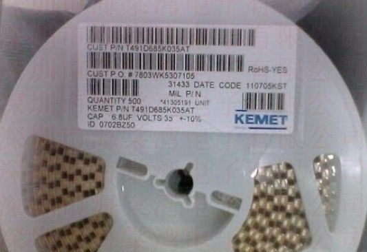 KEMET贴片钽电容 T491C106K016AT