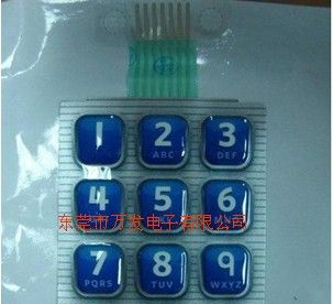 供应儿童早教机薄膜开关，银浆软性线路板，碳膜线路，薄膜线路，PET印刷线路