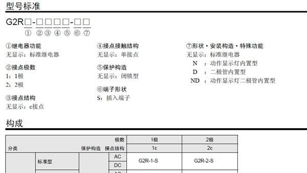 OMRON欧姆龙继电器 G2R-1-SN G2R-2-SN   微型功率继电器