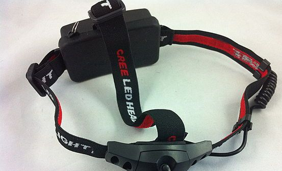 1LED铝合金户外头灯 3W 超亮Q5 LED 伸缩调焦头灯 <font color=red>锂电池