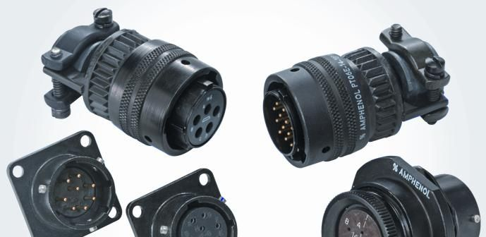 安费诺连接器厂家供应小型26482系列标准工业连接器