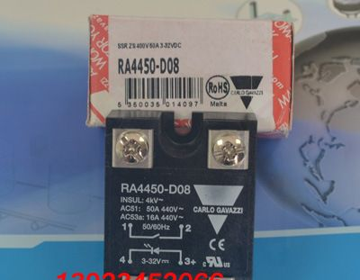 Carlo Gavazzi瑞士佳乐固态继电器RA4450-D08