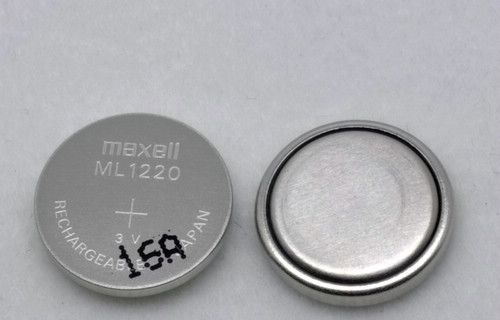 供应原装日本万胜Maxell ML1220 3V可充纽扣电池