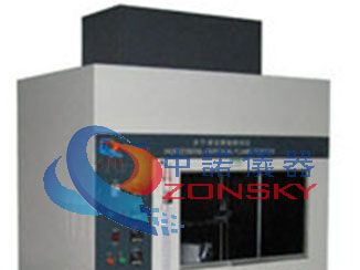 塑料垂直水平燃烧试验机符合GB/T2408、GB13488、ISO1210等标准