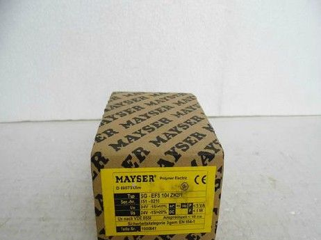 全新原装MAYSER安全继电器模块SG-EFS 104 ZK2/1 现货