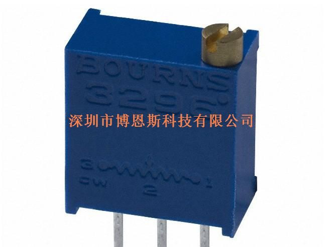 供应电位器 3296W-1-101LF  3296W-101LF  阻值100欧 BOURNS精密玻璃釉电位器