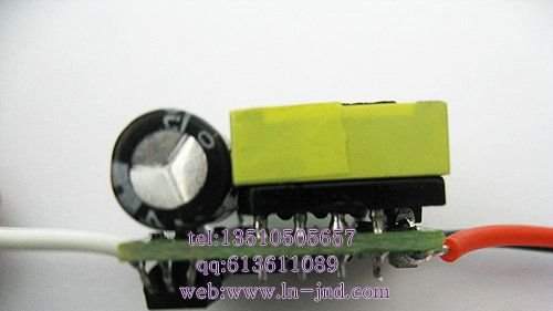 3X1W_宽电压射灯电源_球泡灯电源_300MA_9-11V（图）