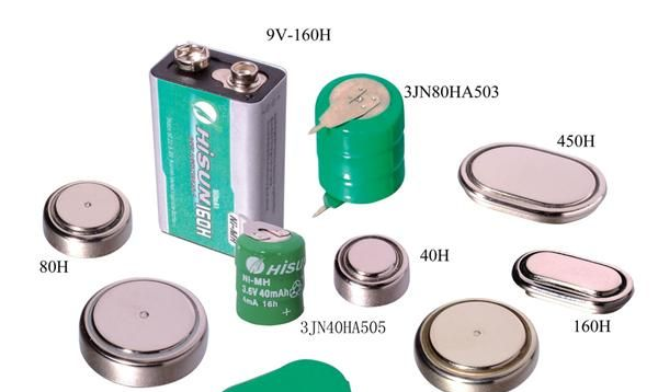 厂家直销3.6V  80H 镍氢扣式充电电池