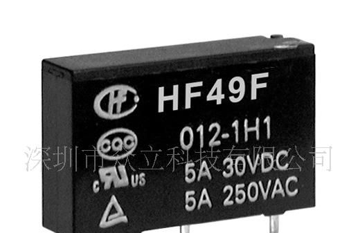 供应宏发继电器HF49F-024-1H1 HF49F-024-1H1T 对应G6M-1A ...