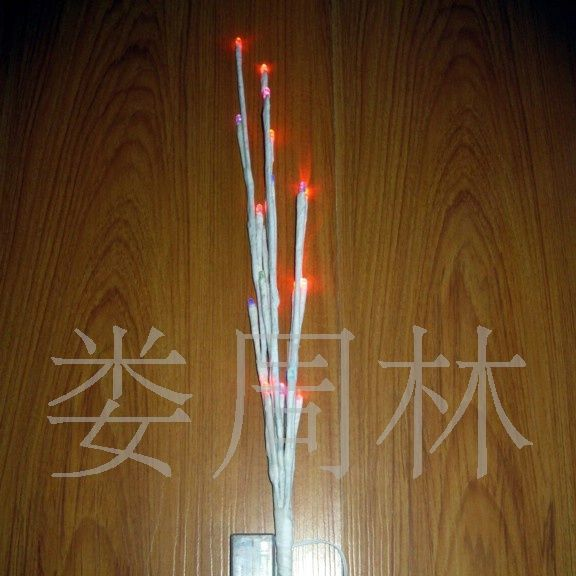 新款欧美20头LED圣诞玫瑰花电池灯