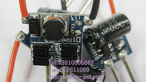 3X2W_MR16低压射灯电源_LED驱动电源_LED电源(图)