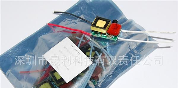 深圳工厂110v/3w/球泡灯/天花灯内置led可控硅调光电源3*1W/3x1w