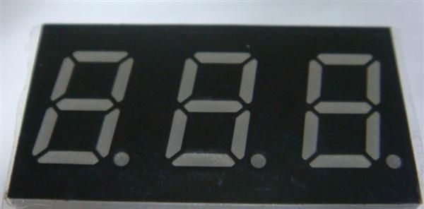 0.4三位数码管  4031数码管 红色数码管。白色数码管