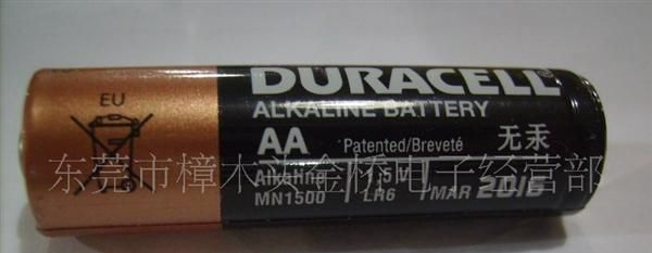 金霸王电池 金霸王五号碱性电池duracell mn1500 aa