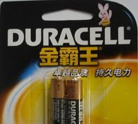 供应金霸王DURACELL MN2400|LR03|AAA 7号电池2粒卡装