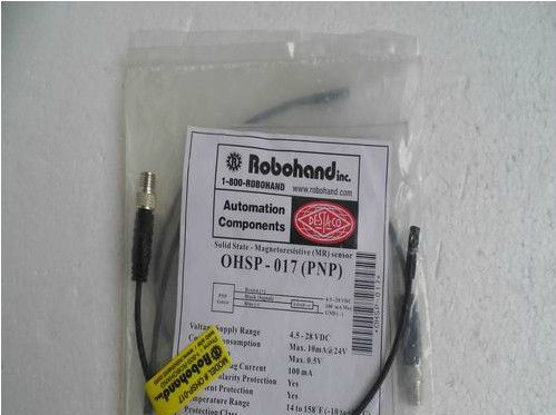 全新原装ROBOHAND传感器 OHSP-017(PNP) 现货