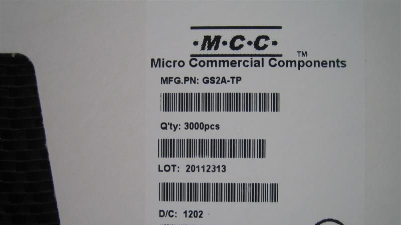 供应MCC二极管MMS9013-LTP