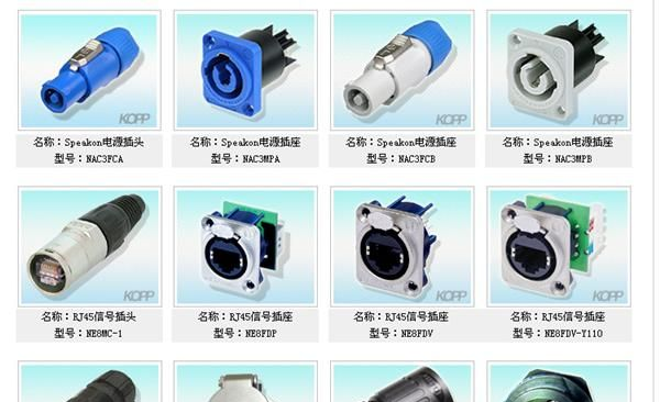 供应可与扭曲克NEUTRIK配套互插电源插头 NAC3FCA航空插头