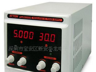 厂家直销 APS3003SI安泰信 单路 30V3A 毫安显示直流稳压电源