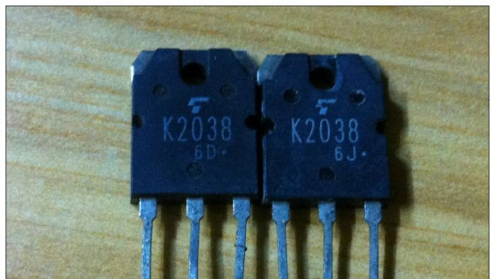 供应2SK2038 K2038 拆机三极管质量保证 可翻新