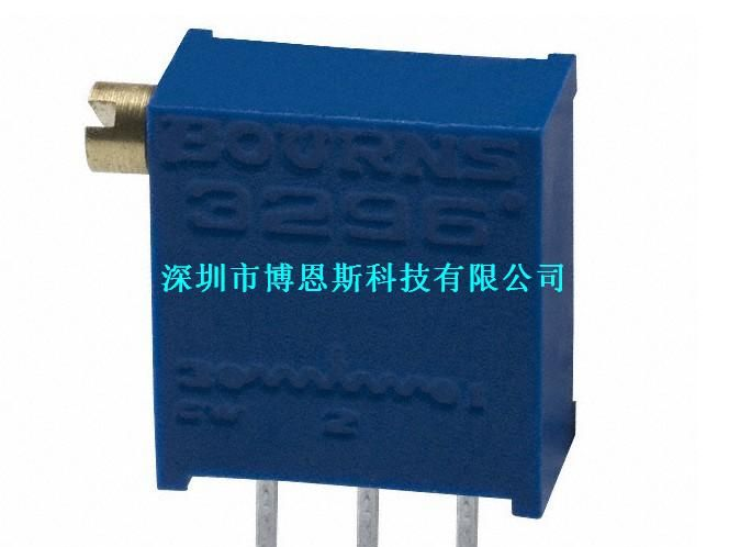 电位器3296X-1-500LF 3296X-500LF 阻值50欧 多圈微调电位器  BOURNS