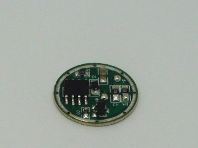 4.2V三档非恒流LED手电筒驱动板