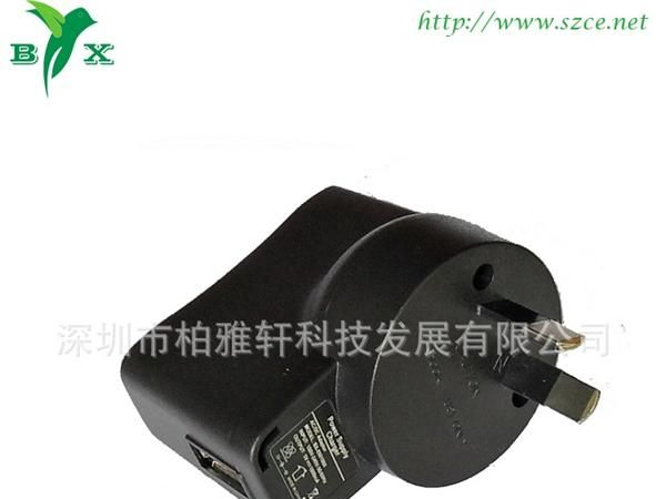 澳规C-TICK认证 6V1A  USB充电器 LED闹钟电源