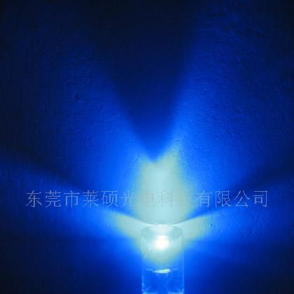 供应LED发光二极管-5MM内凹兰光
