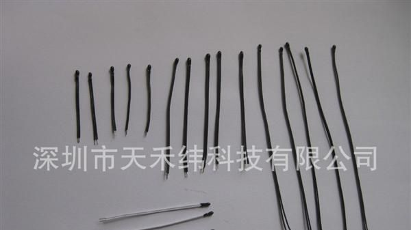 供应PVC绝缘引线水滴封装电池包用NTC热敏电阻