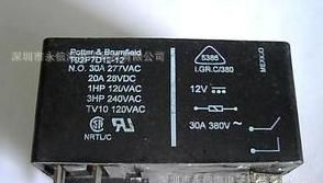 TYCO/泰科继电器 T92P7D22-12 继电器价格面议为准