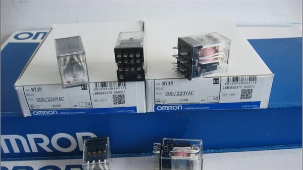 原产日本欧姆龙 OMRON 小型继电器 MY4N-D2 DC24V