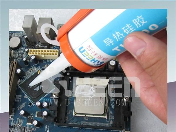 LED电源灯饰行用散热胶 导热胶 硅酮胶 硅橡胶UL认证超导热粘接