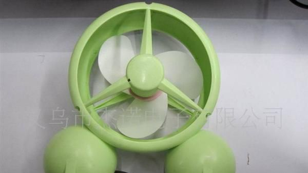 JS-9198 人形风扇 USB电池双用风扇 奔驰风扇 USB风扇