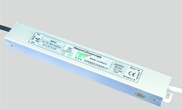 供应9V45WLED防水电源，性能好，使用寿命长