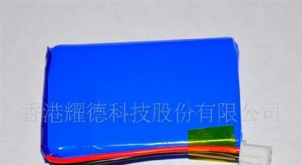 锂电池800毫安7.4V环保充电电池(图)