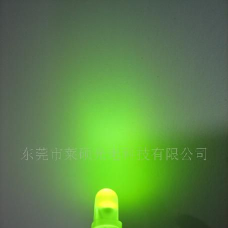 LED直插双色发光二极管--3mm圆头有边红绿双色灯
