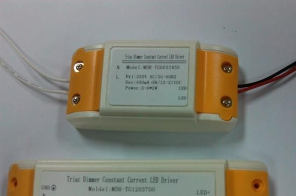 供应5-6*2W外置调光电源,5*2W 6*2W LED可控硅调光驱动电源,