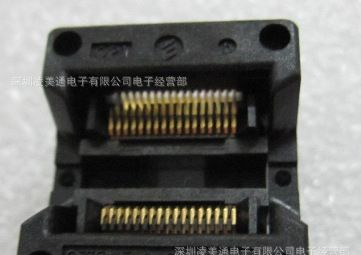 SSOP34 OTS-34-0.65-01 老化座 IC测试插座  烧录插座 脚距0.65