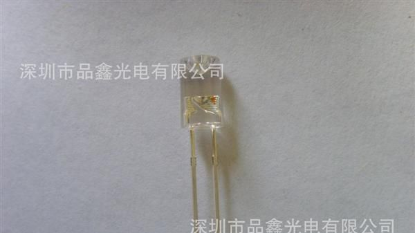 5MM内凹无边白灯、5MM无边内凹 白光LED F5内凹led