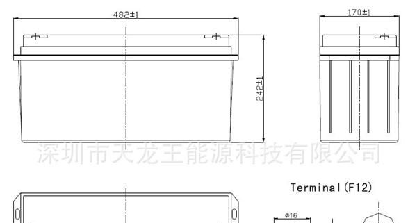 12V150AH胶体蓄电池 高尔夫球车蓄电池 旅游观光车蓄电池 UPS电源
