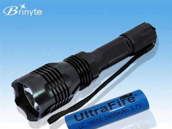 Brinyte C5远射王 cree U2进口灯珠 超聚光 U2手电筒
